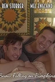 Snow Falling on Pumpkins 2025