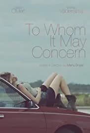To Whom It May Concern (2015)