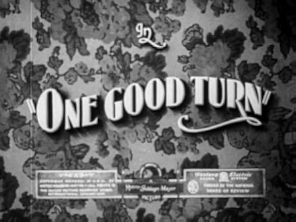 One Good Turn 1931
