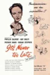 It's Never Too Late 1956