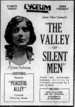 The Valley of Silent Men 1922