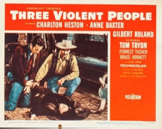 Three Violent People 1956