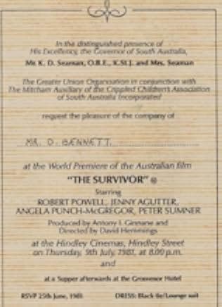 The Survivor 1981