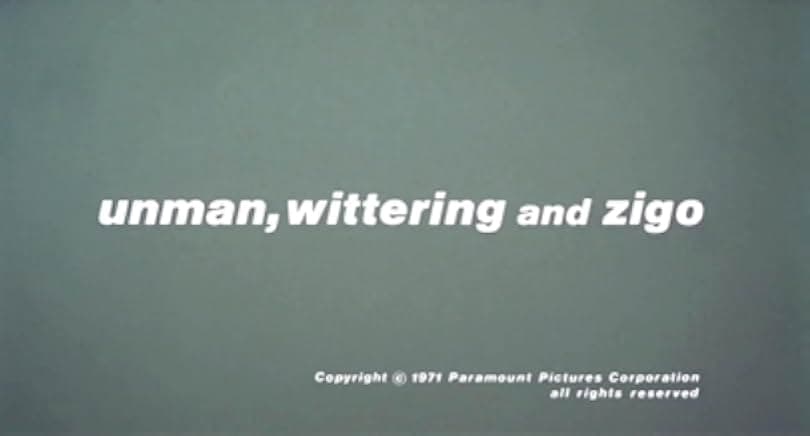 Unman, Wittering and Zigo 1971