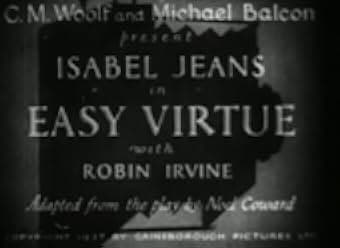Easy Virtue 1928