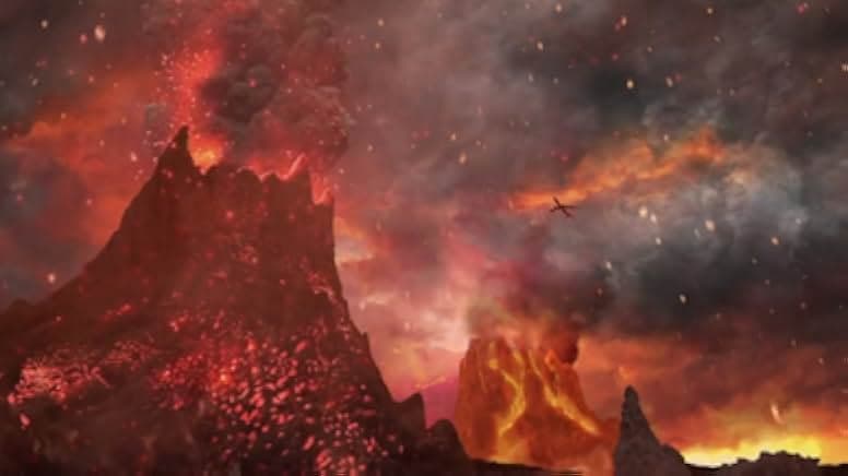 Airplane vs. Volcano 2014