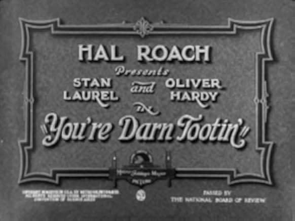 You're Darn Tootin' 1928
