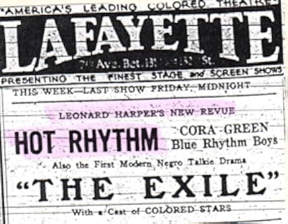 The Exile 1931