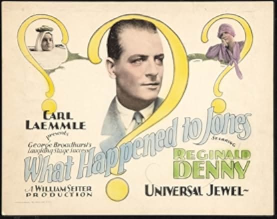 What Happened to Jones? 1926