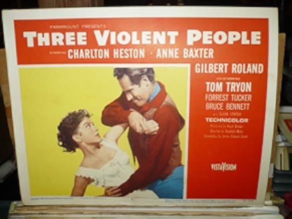 Three Violent People 1956
