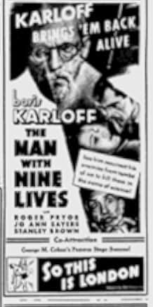 The Man with Nine Lives 1940