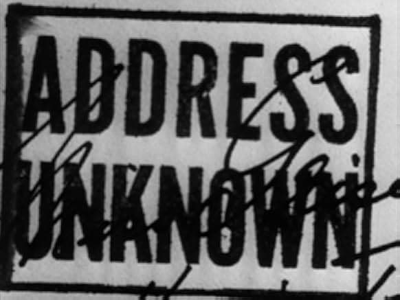 Address Unknown 1944