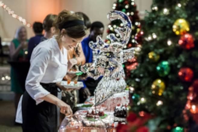 Ice Sculpture Christmas 2015