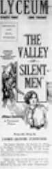 The Valley of Silent Men 1922